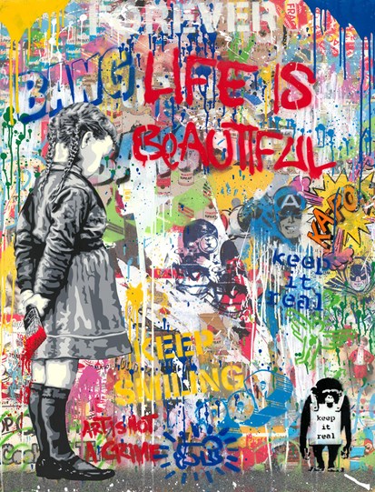 Artist Within by Mr. Brainwash - Original on Paper